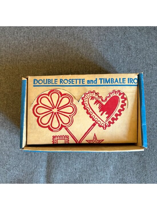 Vintage Other - Northland Aluminum Rosette and Timbale Iron Molds in Box No Handle